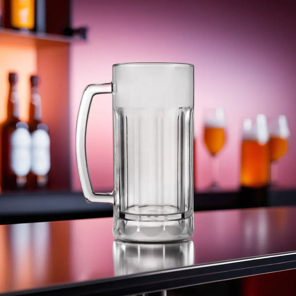 Tribeca  Prewmium Polycarbonate Pc Clear Beer Mug 568 ml, BOX QUANTITY 30 PCS