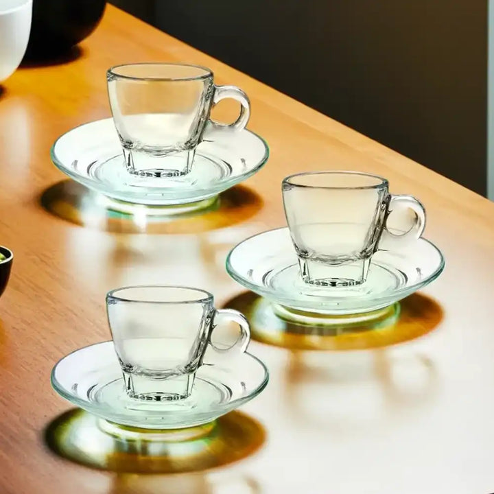 ocean cafe espresso cup saucer 6 pcs