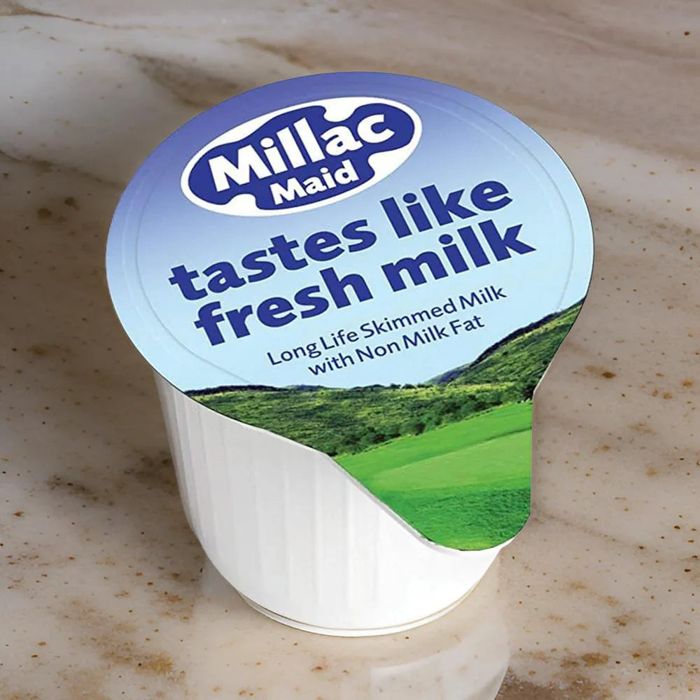 millac maid uht milk portions 480 x 10ml