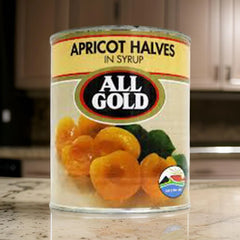 All Gold Canned Apricot Halves In Syrup 24 x 825g