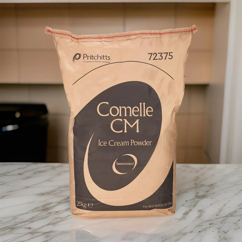 comelle complete strawberry ice cream mix powder 1 x 25kg