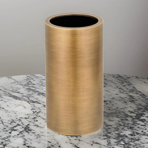 Bagnodesign Soft Bronze Orology Freestanding Tumbler, 6x11.4 cm