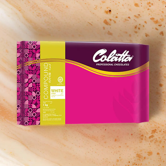 colatta white compound pastry block chocolate 12 x 1kg