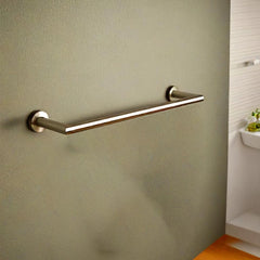 Bagnodesign Brushed Nickel Toko Towel Rail, 44x9.3x4 cm