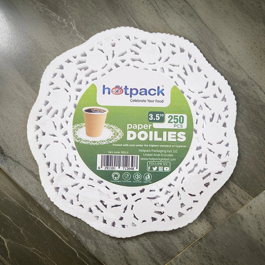 Hotpack Round Doilies, 22 cm, 2000 PCs