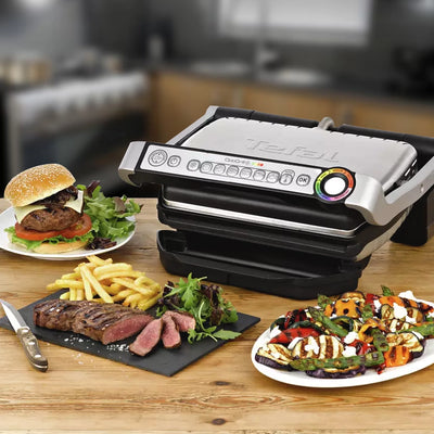 Tefal 4 Portion OptiGrill Plus Health Grill, 2 kW