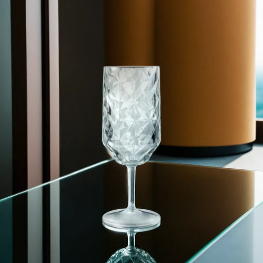 Tribeca Exclusive Prisma Polycarbonate Pc Clear Goblet  400 ml