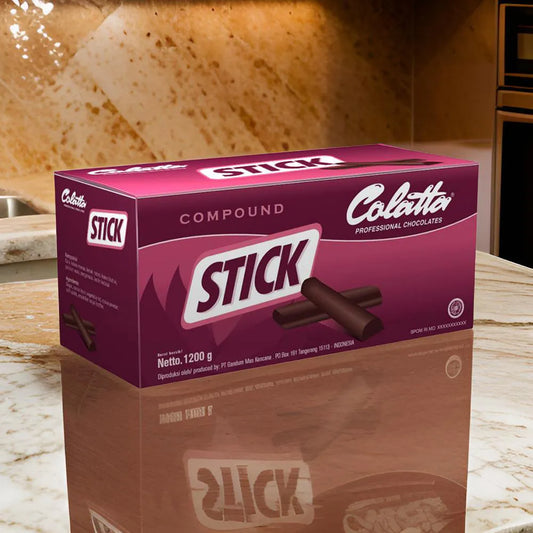colatta dark chocolate stick 8 x 1 2kg