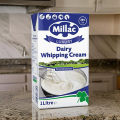 Millac UHT 38% Dairy Whipping Cream 12 x 1L