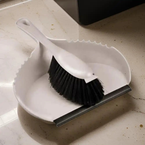 THS HB367 Silver Dustpan Set