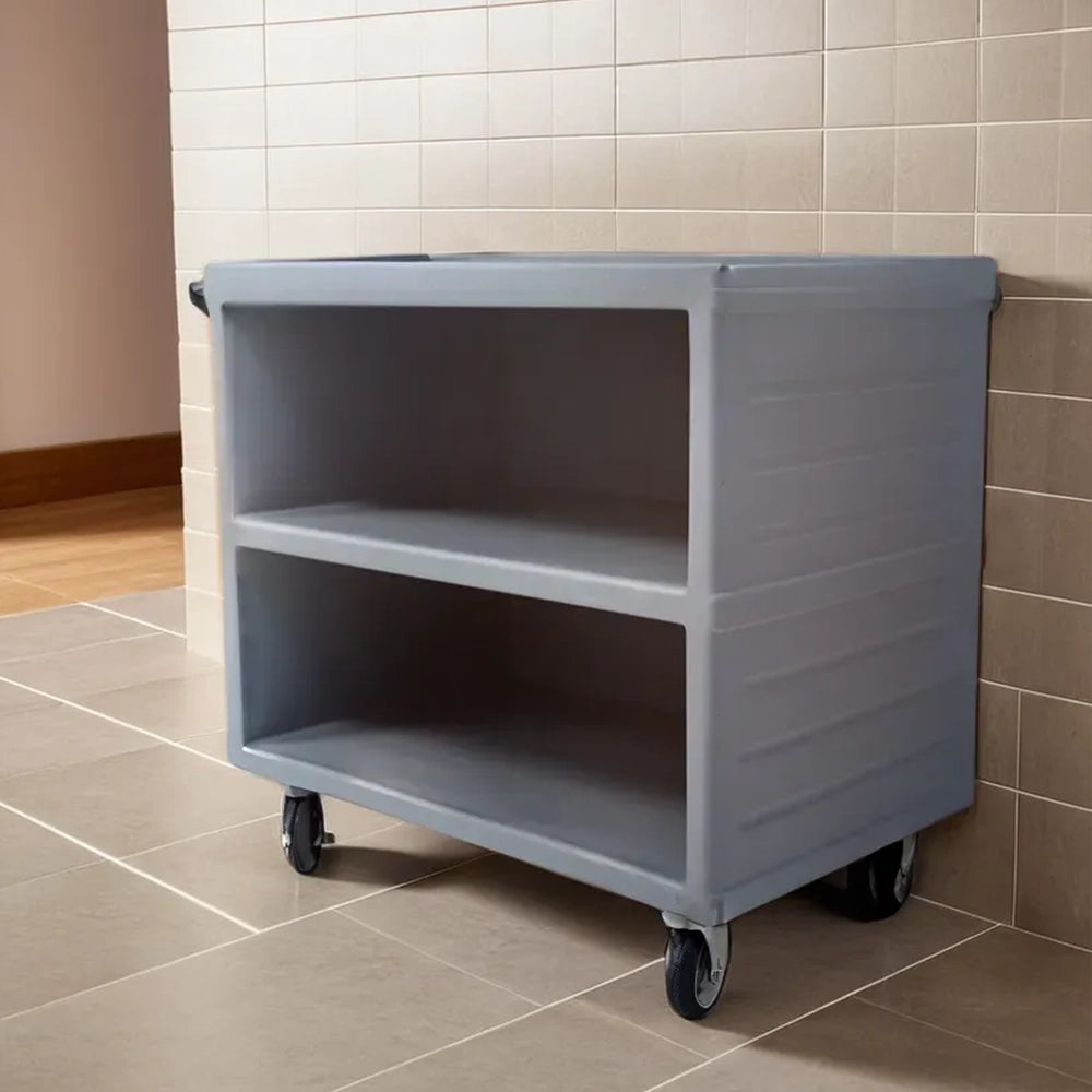 Tribeca Polyethylene Service Trolley Grey, 96 x 57 x 88 cm