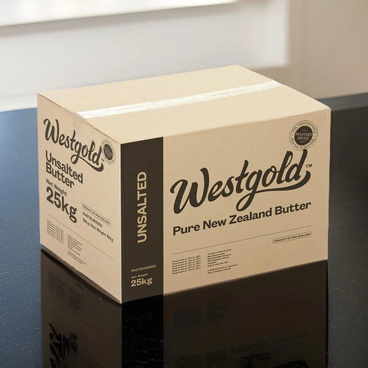westgold 82 fat unsalted butter bulk 1 x 25kg
