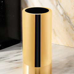 Bagnodesign Pvd Gold Orology Freestanding Tumbler, 6x11.4 cm