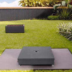 Gymkhana Barcelona Outdoor Base, Anthracite, 90x90x16 cm