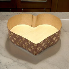 Hotpack Heart-Shaped Baking Paper Mould, 18 x 5 cm,  600 PCs