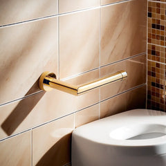 Bagnodesign Pvd Gold Orology Toilet Roll Holder, 16.1x9.15x4 cm