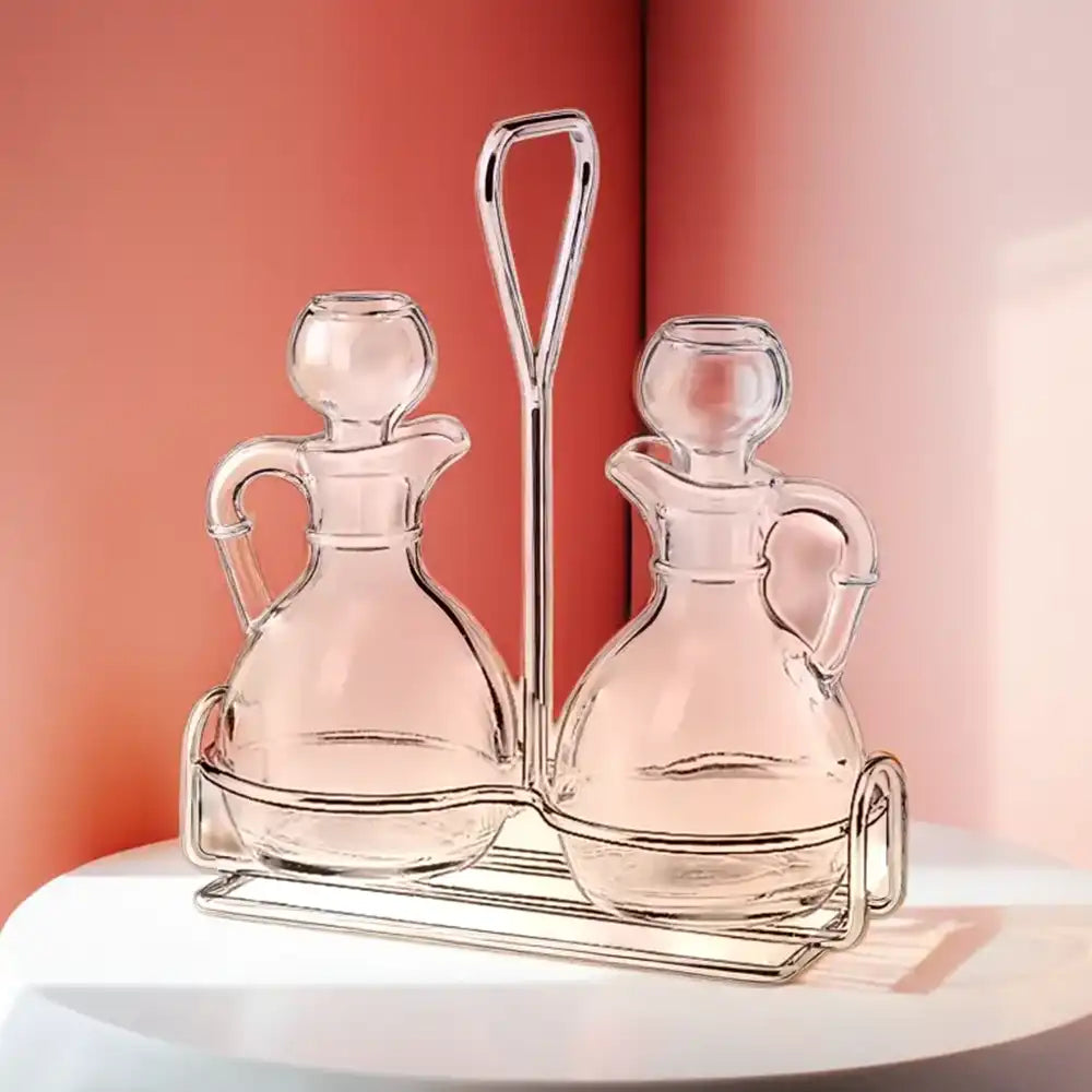 libbey 3pc cruet set glass 177 ml