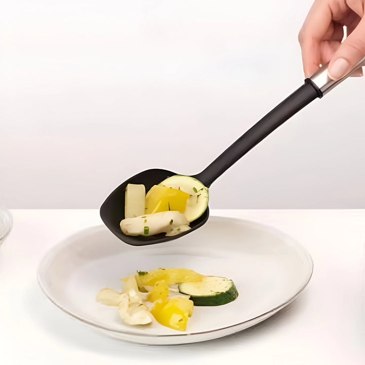 brabantia-steel-black-serving-spoon