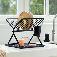 Brabantia Dark Grey Foldable Dish Rack