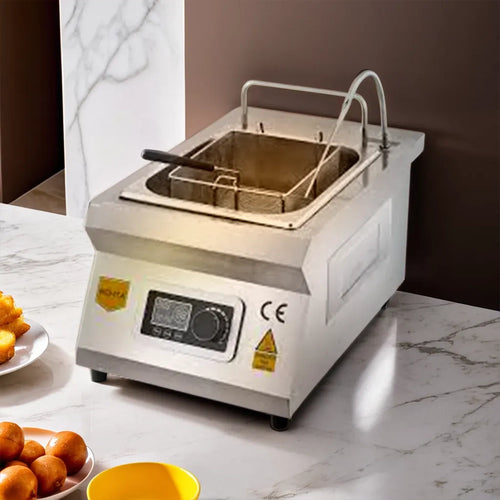 Remta 10 L Electric Fryer with Oil Drain Tap, 3200 W