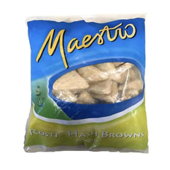 Maestro Frozen Hash Brown Triangles, 2.5 kg x 4 packs