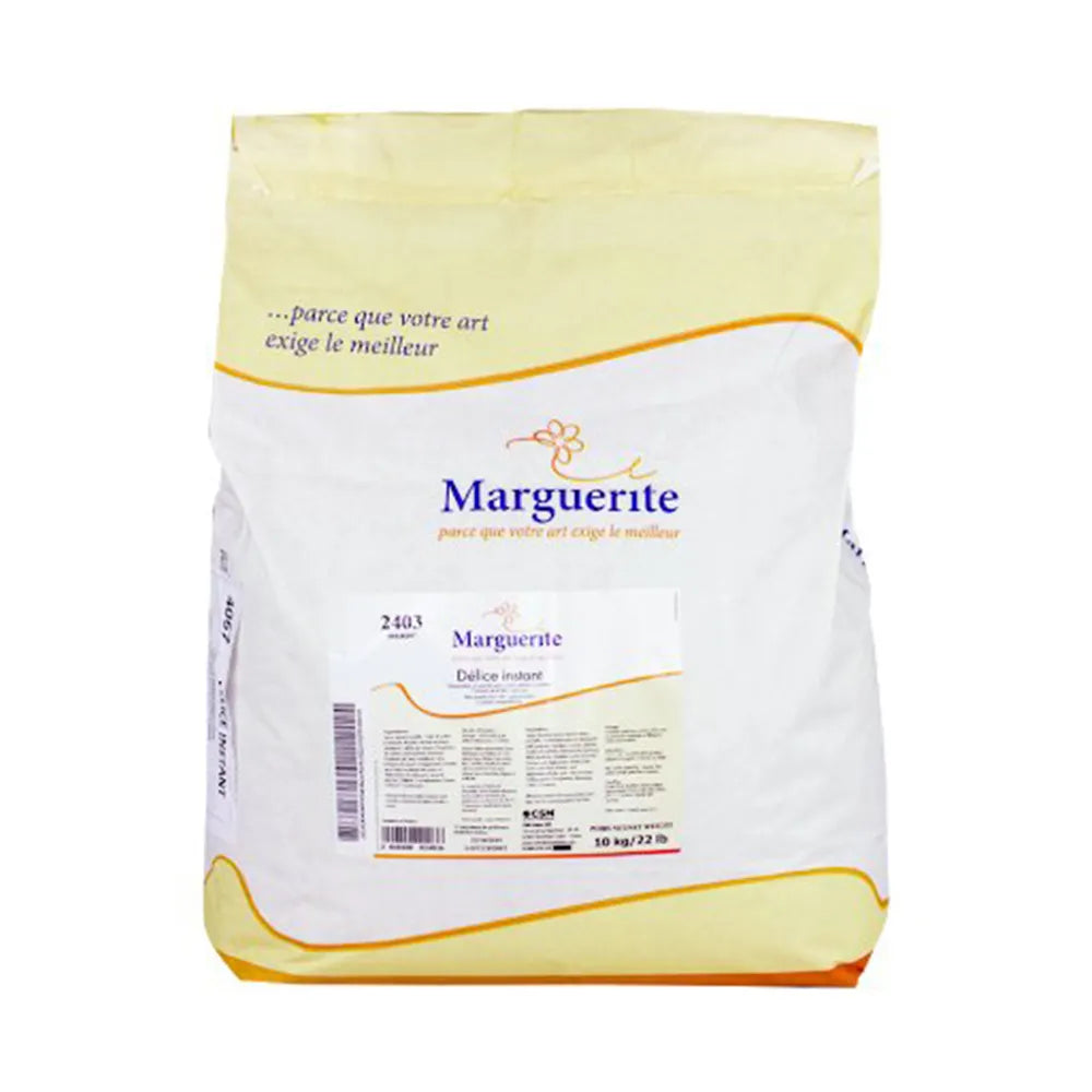 marguerite delice instant cold process custard powder 1 x 10kg