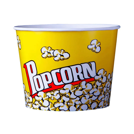 hotpack round popcorn round paper tub 710 ml 1000 pcs