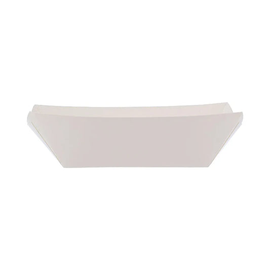 hotpack white boat paper tray large 17 x 10 x 6 cm 600 pcs