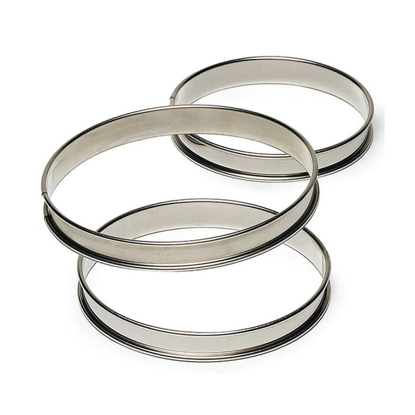 Gobel Deep Tart Ring Rolled Edges Ø 26 x 2.7 cm   HorecaStore