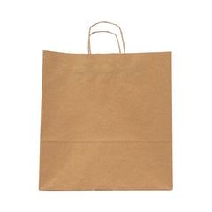 Hotpack Brown Paper Bag with a Twisted Handle, 24 x 12 x 31 cm, 250 PCs