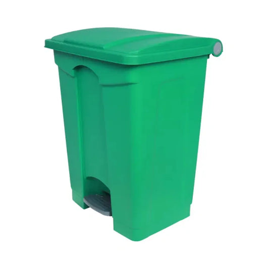 THS AF07320 Green Garbage Pedal Bin 68L