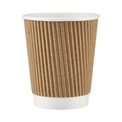 Hotpack Ripple Paper Cup, 119 ml, 1000 PCs