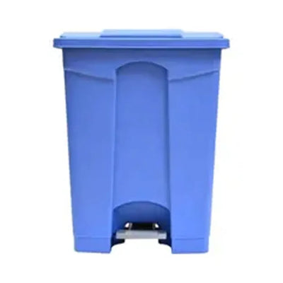 THS AF07319 Blue Garbage Pedal Bin 68L