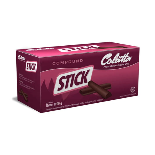 colatta dark chocolate stick 8 x 1 2kg