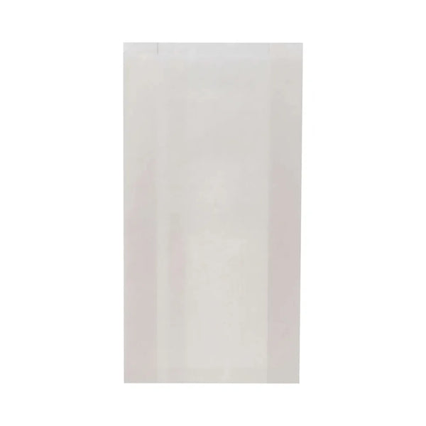 hotpack pinch or flat bottom white paper bag 30 x 9 x 56 cm 4 kg