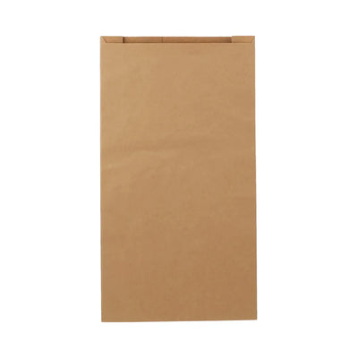 hotpack pinch or flat bottom kraft paper bag 12 x 6 x 30 cm 4 kg