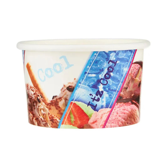 hotpack ice cream paper bowl 400 mi 1000 pcs