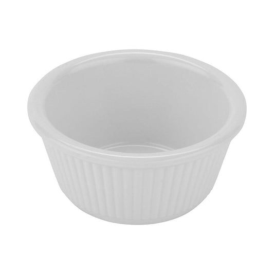 Rubber Plas Tech White Polycarbonate Jam Bowl 60 ml - HorecaStore