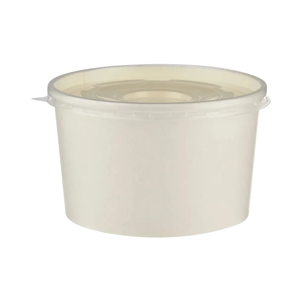 hotpack white soup paper bowl 750 ml 600 pcs