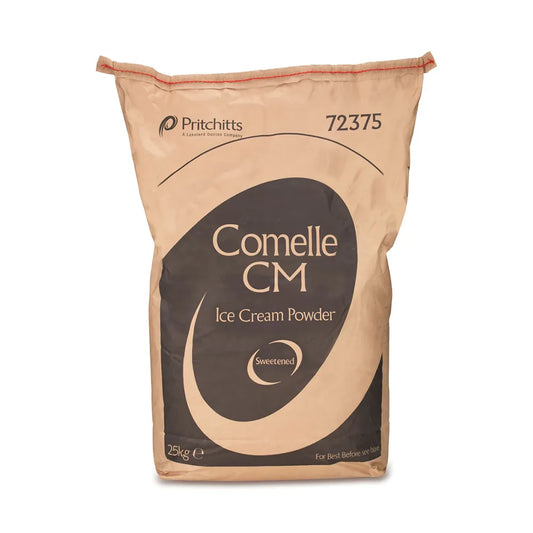 comelle complete strawberry ice cream mix powder 1 x 25kg