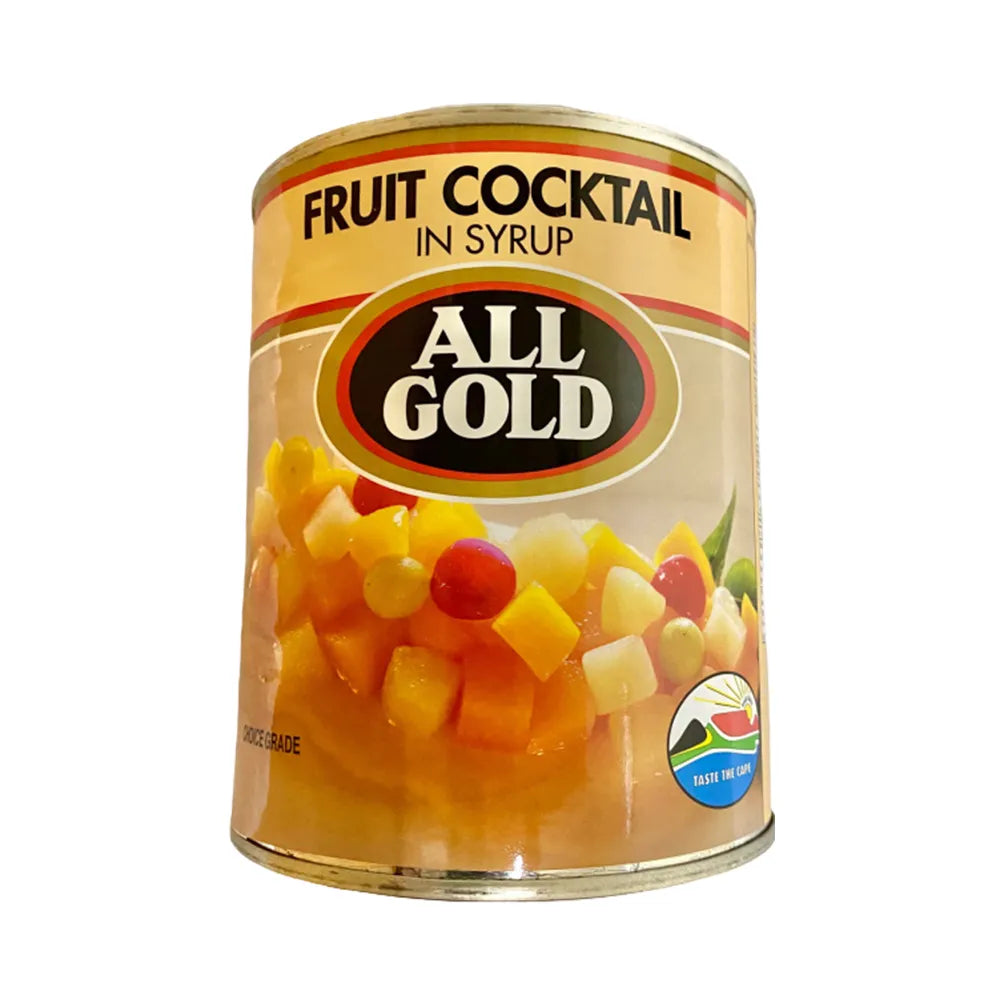 all gold canned fruit cocktail in syrup 24 x 825g