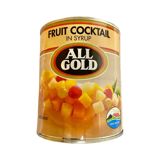all gold canned fruit cocktail in syrup 24 x 825g