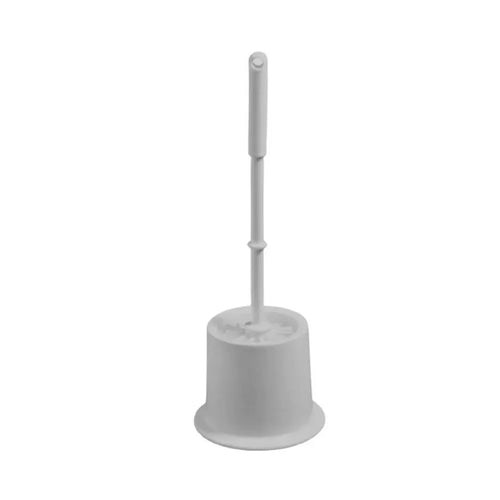 THS HB660 Grey Toilet Brush Set With Caddy