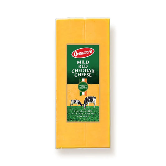 avonmore mild red cheddar cheese 4 x 5 kg