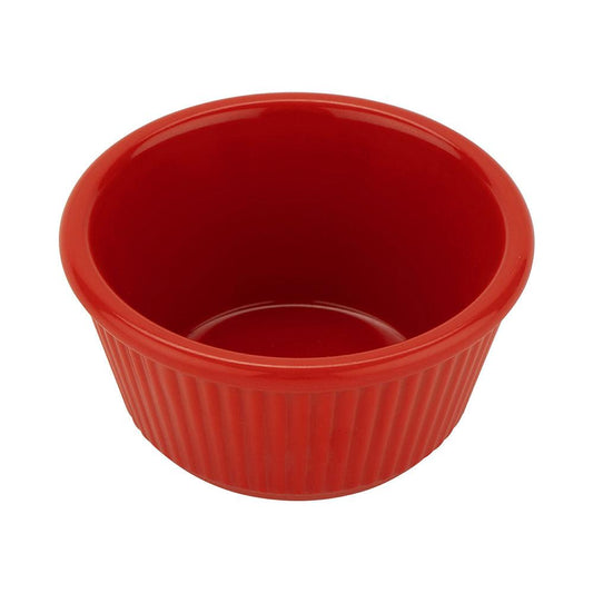 Rubber Plas Tech Red Polycarbonate Jam Bowl 30 ml - HorecaStore