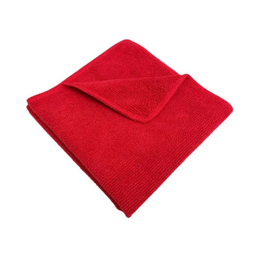 THS 310440 Red Microfiber Cleaning Cloths 38 x 40cm