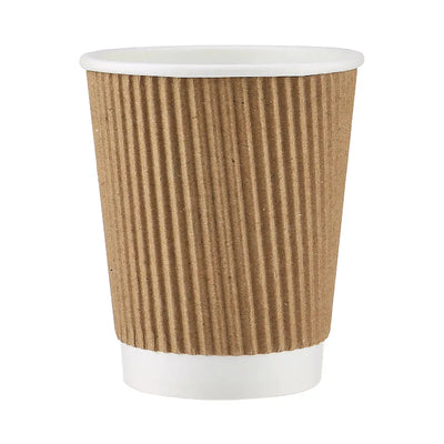 hotpack ripple paper cup 237 ml 500 pcs