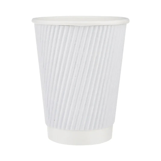 hotpack white ripple paper cup 480 ml 500 pcs