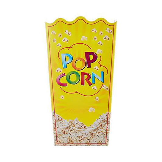 hotpack square popcorn paper tub 947 ml 1000 pcs