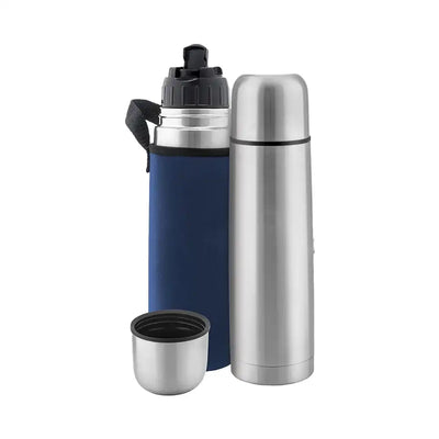 borosil vvacuum thermo flask blue 1000 ml